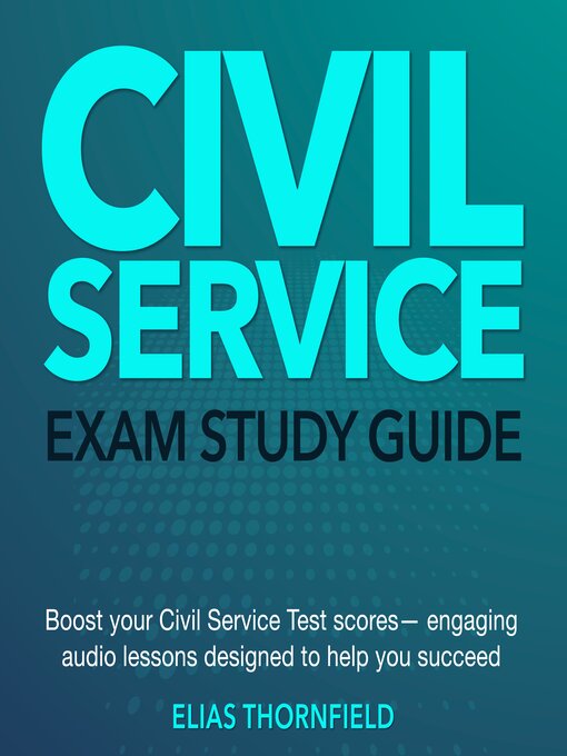 Cover image for Civil Service Test Exam